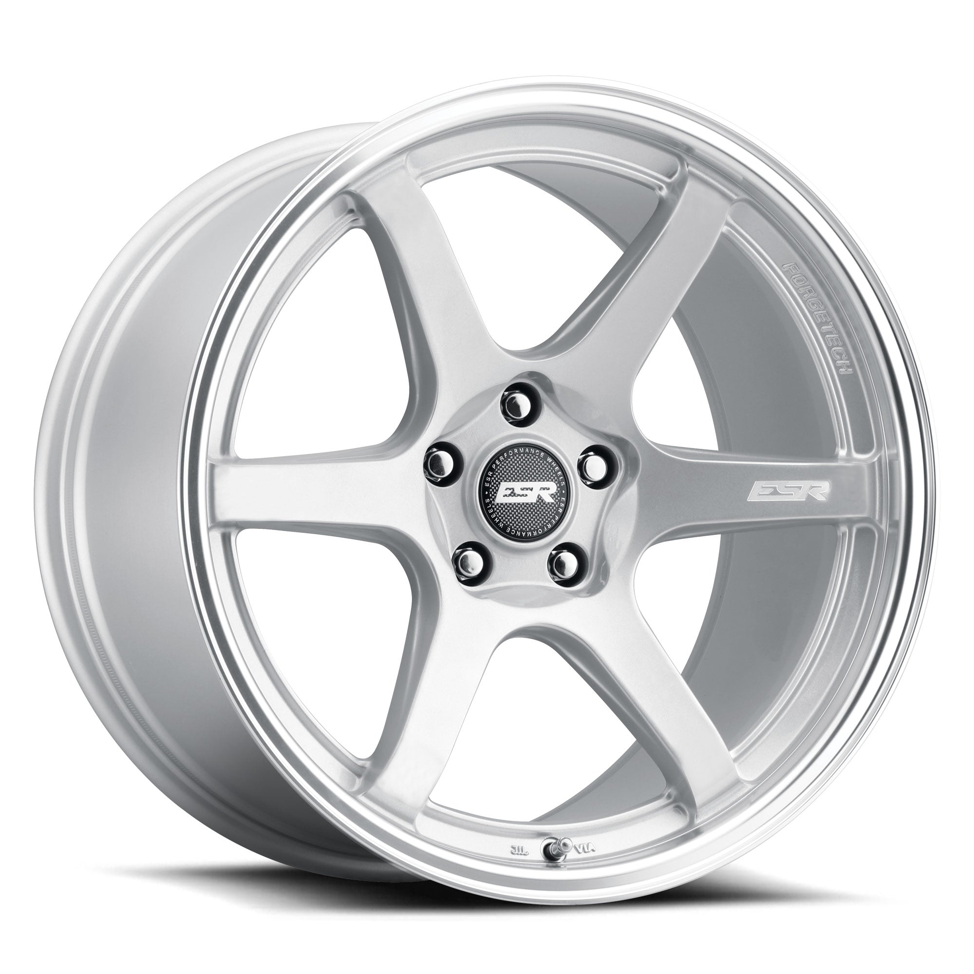 AP6 Hyper Silver Machine Lip – esrwheels.com