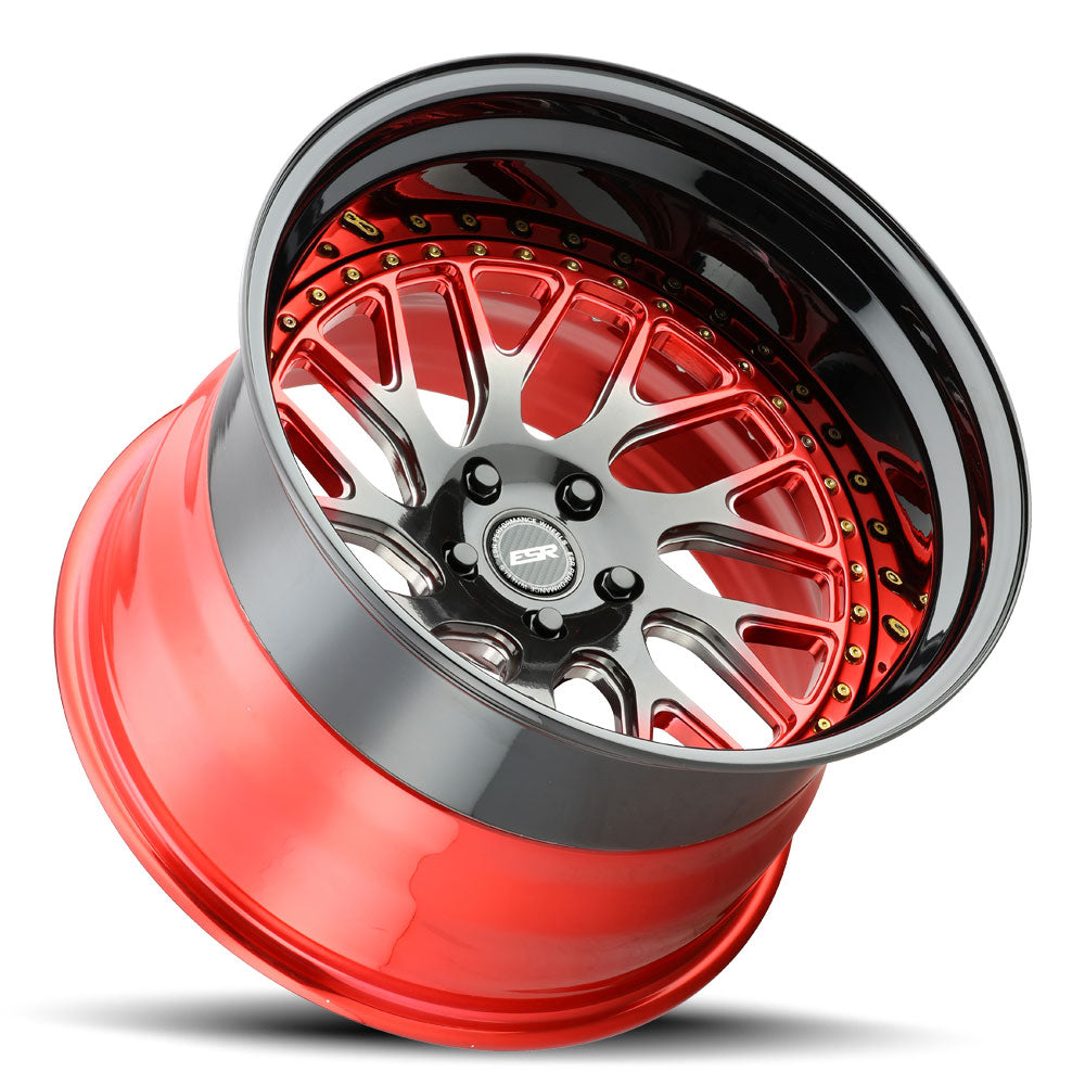 Red Esr Rims ES1-T – esrwheels.com